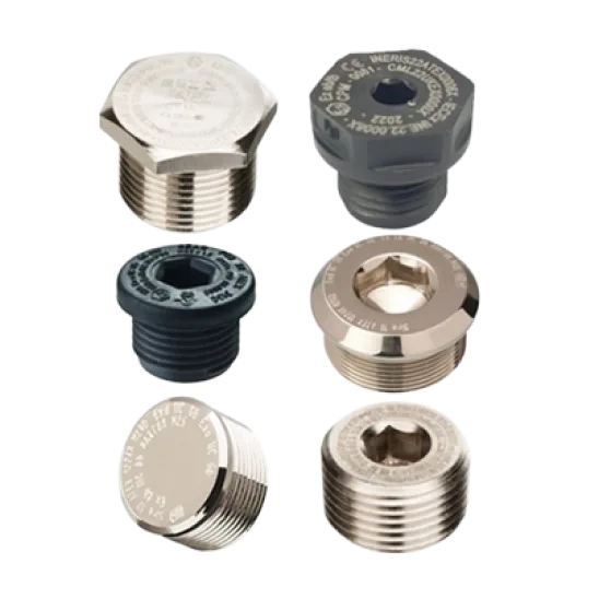 Exe , Exd Stopping Plug