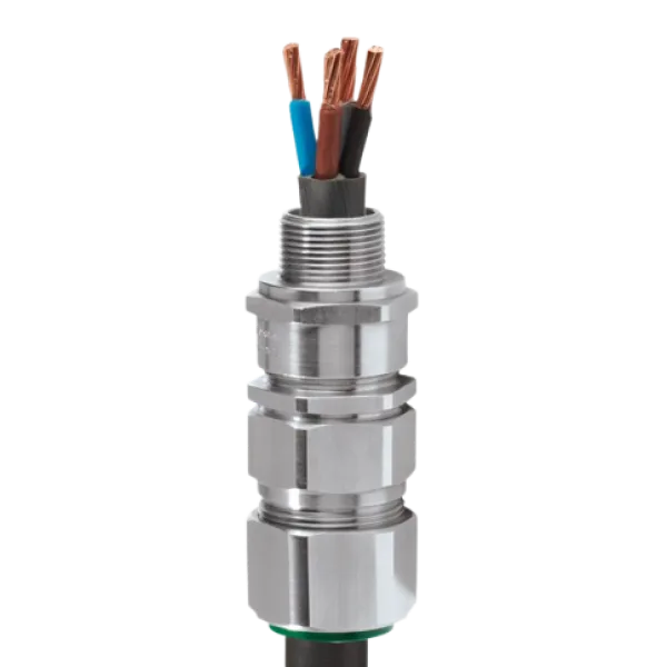 E1FW | Ex eb, Ex db, Ex nR, Ex ta, Explosive Atmosphere Cable Gland For all types of Steel & Aluminium Wire Armoured Cables