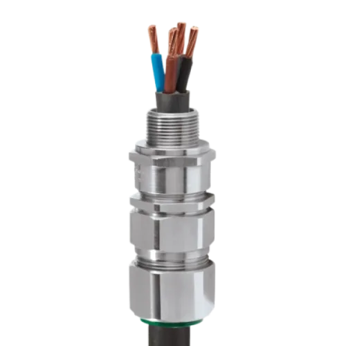E1FX | Ex eb, Ex db, Ex nR, Ex ta | Explosive Atmosphere Cable Gland For Braid & Steel Tape Armoured Cables