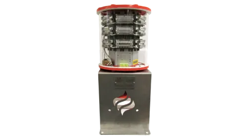 DUAL L864 L865-LXS-200-Ex WHITE RED Medium Intensity Obstruction Light