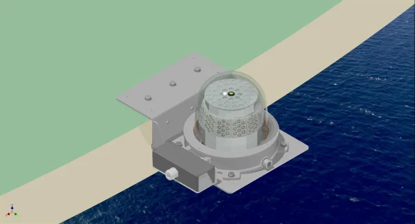 Helideck Lights - HMS Helideck Monitoring System Repeater Status Lights